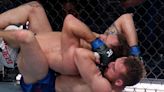 UFC on ESPN 58 video: Brady Hiestand slaps on tight choke for comeback third-round finish