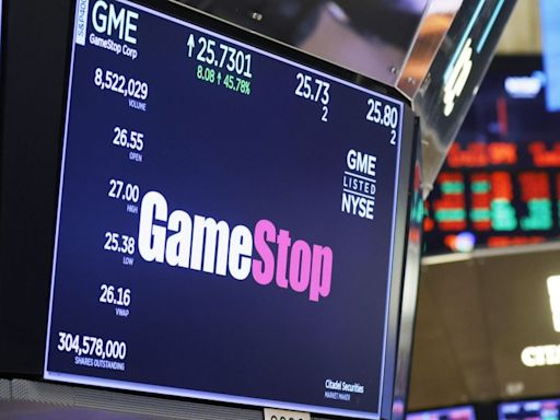 GameStop shares soar 74% as 'meme stock' figure 'Roaring Kitty' returns to social media