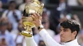 Carlos Alcaraz wants a seat at the adult table after his second Wimbledon and fourth Slam trophy