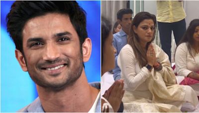 Sushant Singh Rajput's sister Shweta performs puja on his 4th death anniversary