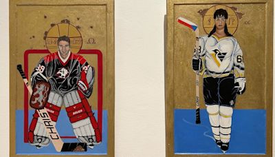 NHL Global Series Czechia puts hockey art exhibit in spotlight | NHL.com