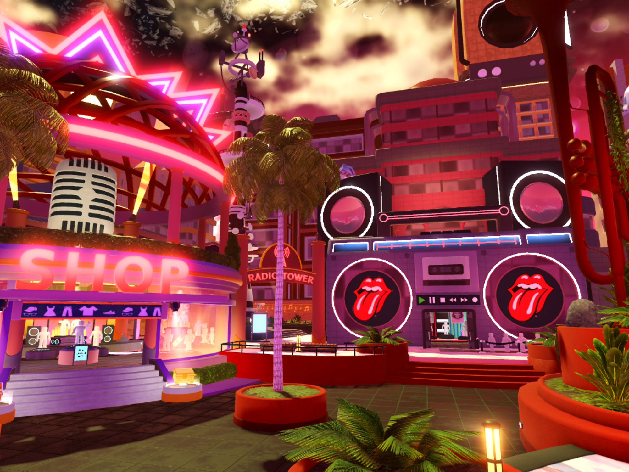 Rolling Stones take over UMG’s Beat Galaxy Roblox experience