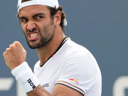 Matteo Berrettini: "Sinner es un chico maduro a pesar de su edad"