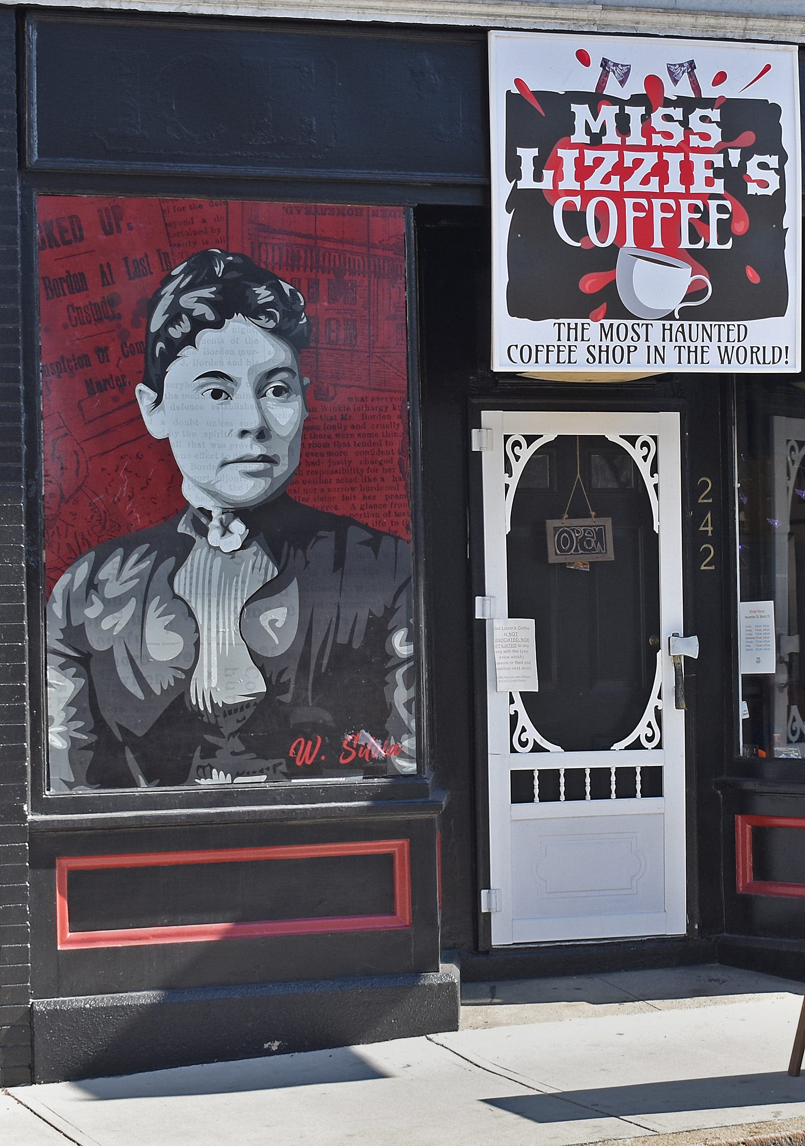 Miss Lizzie's Coffee owner: Lizzie Borden House shared criminal record to shame me