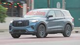 2024 Ford Explorer spy photos show the new-look SUV totally undisguised