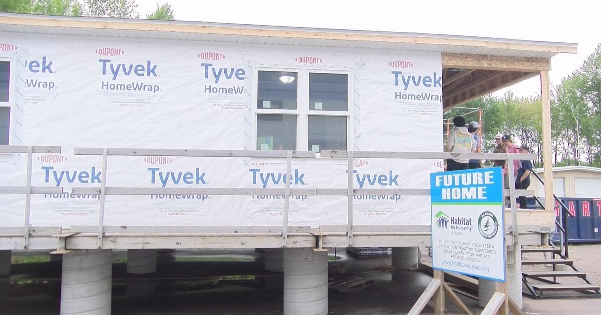 D.C. Everest Habitat for Humanity finishes up a special project