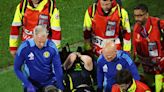 Tournament over? Kieran Tierney stretchered off for Scotland