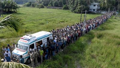 Kannadikkal bids farewell to beloved son Arjun, killed in Shirur landslide