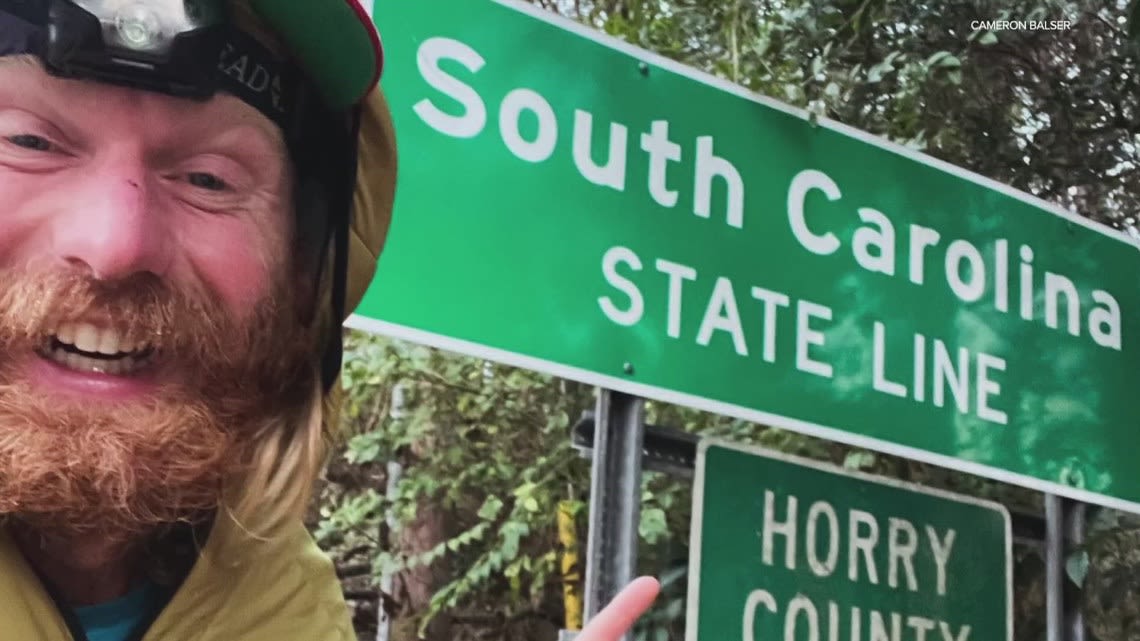 'I’m pretty tired. I think I’ll go home now.' | Hoosier finishes lap around the United States