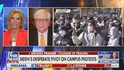 Fox News guest Dennis Prager says “this new Ilhan Omar type Muslim immigrant” has taken over the Democratic Party