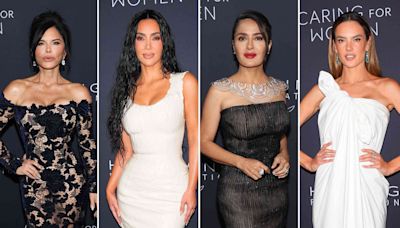 Reinas del blanco y negro: las elegantes invitadas a la gala Caring for Women