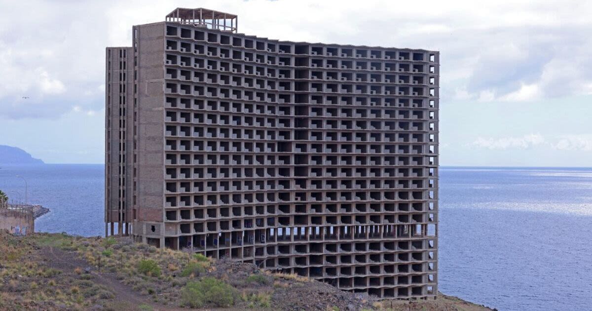 Inside Tenerife’s abandoned 50-year-old hotel where thrill-seekers keep dying