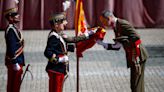 Felipe VI jura bandera en Zaragoza y renueva su fidelidad a España con la princesa Leonor de testigo