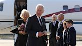 King Charles arrives in Northern Ireland during his first UK tour as monarch days after the Queen's death