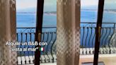 Una argentina alquiló un hotel con "vista al mar" en Italia pero cuando llegó notó que la habían ESTAFADO