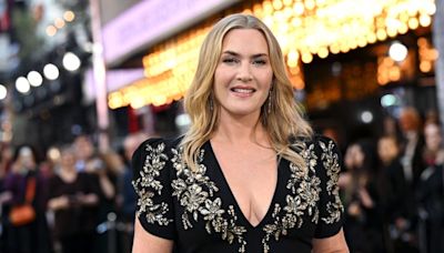 Kate Winslet glows at premiere for new film, Lee