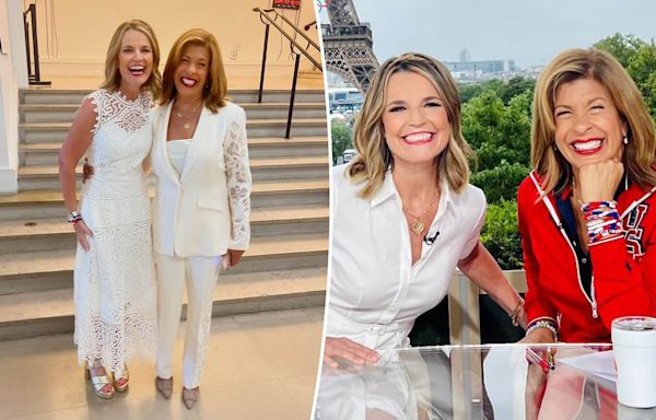 Savannah Guthrie left ‘hot and bothered’ after 2024 Paris Olympics opening ceremony threesome moment