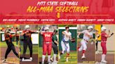 Six Pitt State Softball Players Earn All-MIAA Honors