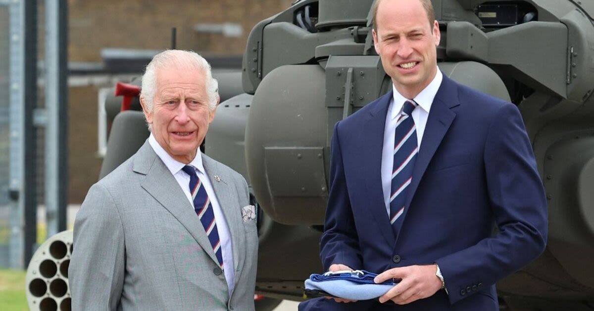 Charles makes William Colonel-in-Chief of Harry's old regiment in major snub