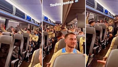 “Ganar otra Copa con Leo es lo que imagino”: los jugadores de la Selección cantaron el nuevo hit de Argentina antes de la Copa América