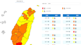 快訊/全台變烤爐！18縣市高溫特報 屏東縣「紅色燈號」恐飆破38度