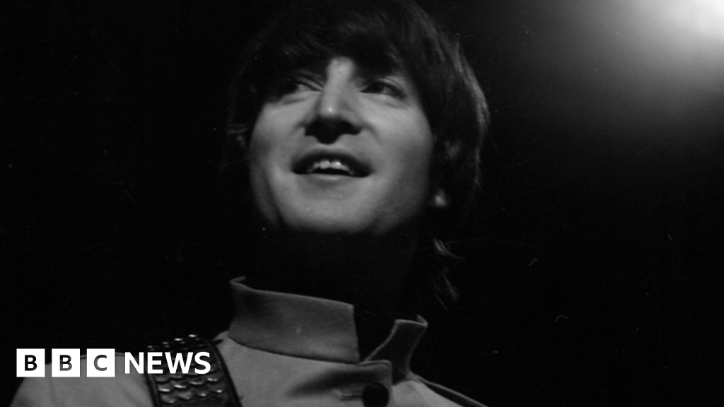 Lost John Lennon guitar sets Beatles instrument record at auction