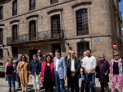 La Casa Cornide es para Ana Pontón un símbolo de cómo se permite en España el "Franquismo sin Franco"