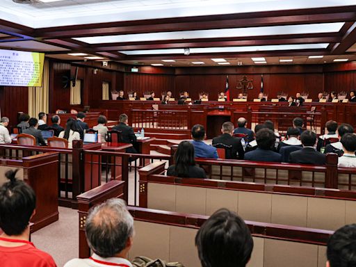 國會改革修法釋憲案 憲法法庭周二言詞辯論