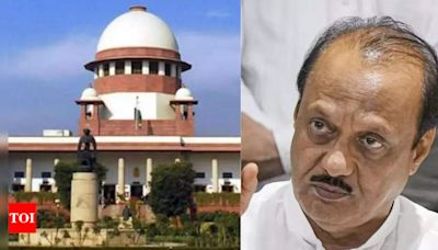SC issues notice to NCP's Ajit Pawar faction over defection allegations | India News - Times of India