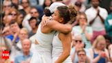 Jasmine Paolini reaches Wimbledon quarters after tearful Madison Keys retires injured | Tennis News - Times of India