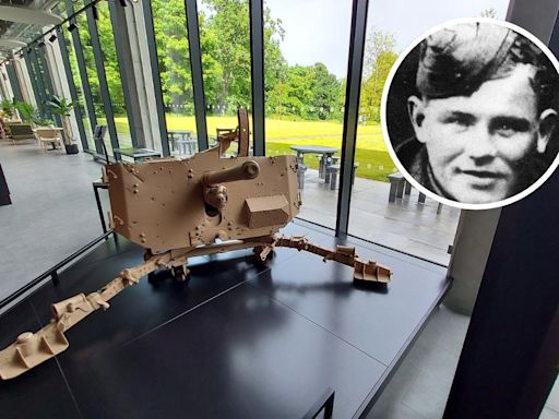 Grandson of WW2 hero speaks of 'pride' as Durham attraction honours 'Wakenshaw gun'