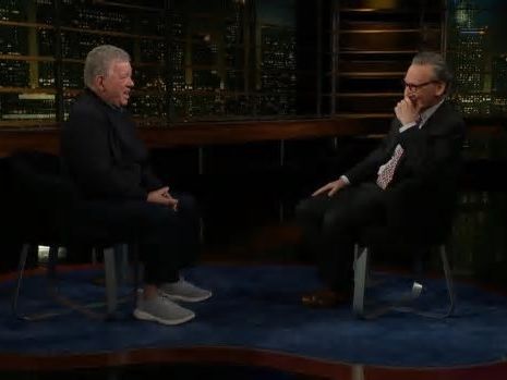 William Shatner Tells Bill Maher It's OK to Say How Old He Is, 'But When They Clap…' | Video