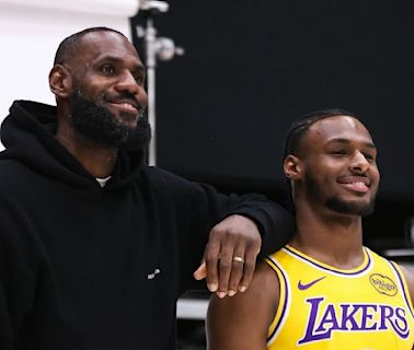 LeBron James sticks with Lakers, Bronny gets rare guaranteed contract