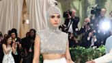 Cara Delevingne Shines Bright With a Jeweled Body Armor and Soft Glam at the Met Gala