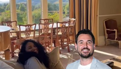 'Always look after us': Martin Compston enjoys stay at luxury hotel near Glasgow