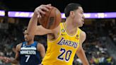 Lakers’ Cole Swider to miss at least 1 month due to foot injury