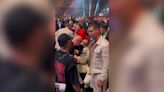 Cristiano Ronaldo y Neymar Jr. se encontraron previo a la pelea Tyson Fury vs Oleksandr Usyk