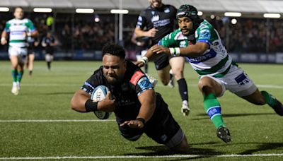 Sione Vailanu leads the charge as Glasgow Warriors swat Benetton aside