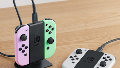 晚了7年？任天堂現在才宣布要出JoyCon控制器充電底座