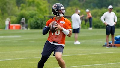 Despite hiccups, Caleb Williams on target, Bears say