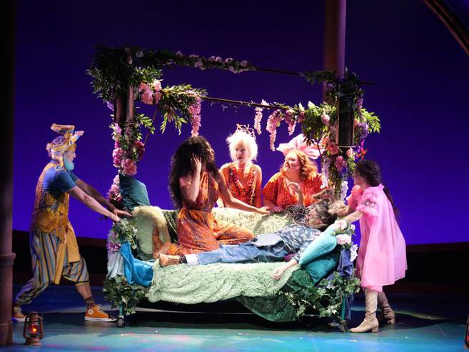 Everyman Theatre refreshes Shakespeare’s ‘Midsummer’ with ’70s music, ’80s glam