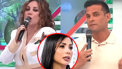 Janet se burla de Christian Domínguez: “Creía que solo él la hacía, pero se la hacían el doble”