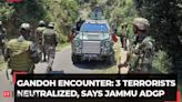 Gandoh Encounter: '3 terrorists neutralized, arms recovered', says Jammu’s ADGP Anand Jain