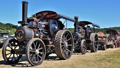 Steam fair cancelled after downpours drench field