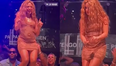 Vídeo: Shakira se retira do palco em Miami após ver fã filmando por baixo do vestido