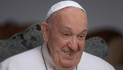 CBS News surprises Pope Francis with gift inspired by detail in his book