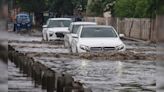 Severe Waterlogging, Traffic Jams In Gurugram After Heavy Rainfall