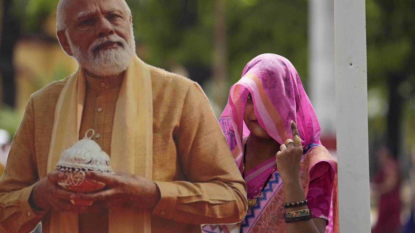 The Latest | India counts votes from a mega-election seen as a referendum on Modi