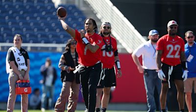 Texans QB C.J. Stroud holds second annual youth football camp