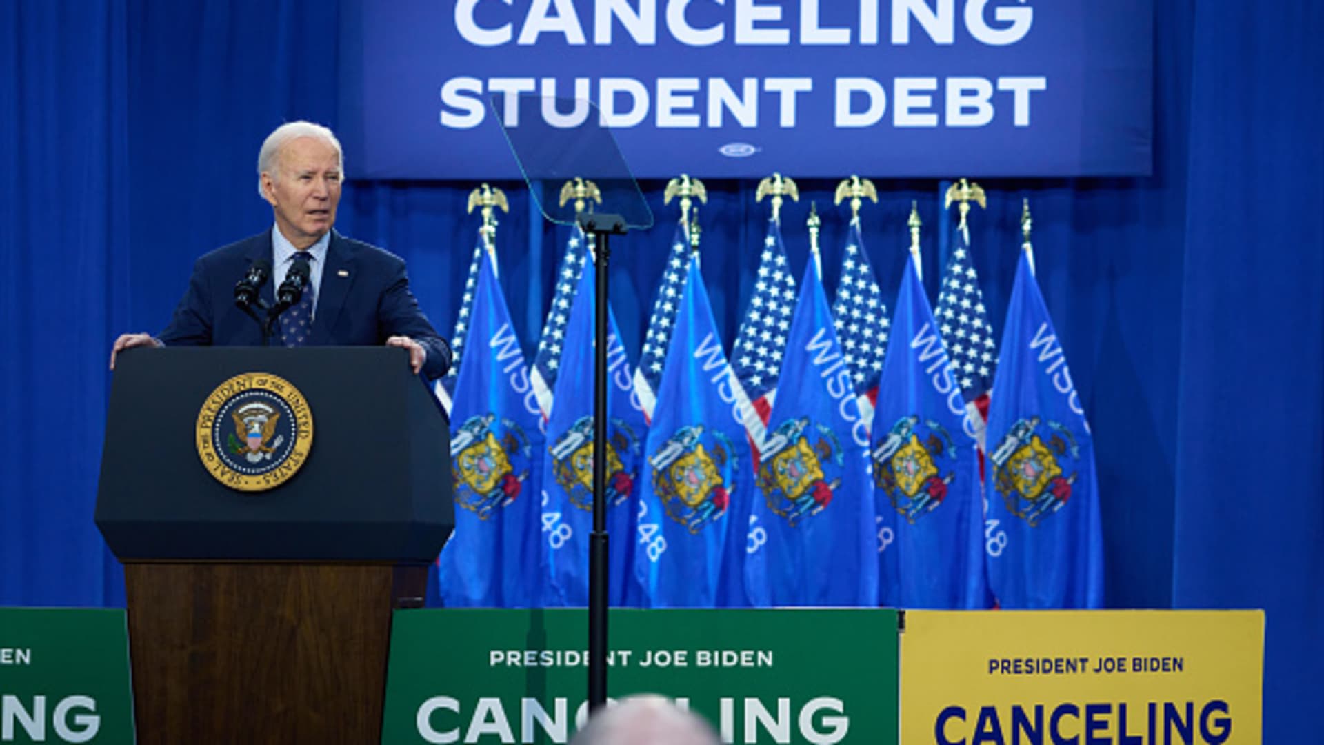 Biden could try to deliver on sweeping student loan forgiveness weeks before election